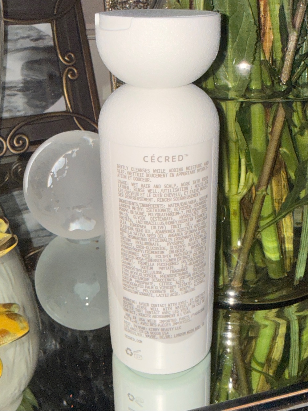 Cecred Hydrating Shampoo — 8 oz. Gently cleanses with a luxurious lather - Picture 2 of 2